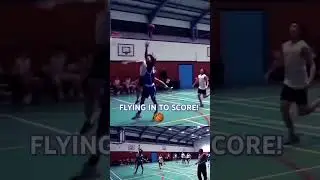 LOCAL BASKETBALL: PLAYER APPEARS TO BE ABLE TO FLY🏀🏀🏀 @ABSports1