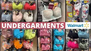 💛NEW WALMART UNDERGARMENTS ARE IN STOCK‼️WALMART SHOP WITH ME | WALMART INTIMATES | WALMART BRAS