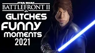 Starwars Battlefront 2 (4K)- Funny Glitches and Lags!!! Funny Moments!!!