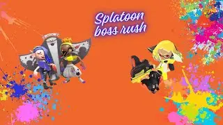 Splatoon 3 and octo expansion boss rush 