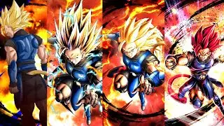 SHALLOT All Super Saiyan Transformations Compilation | Dragon Ball Legends