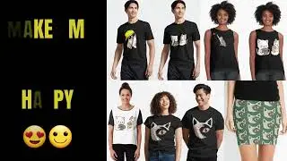 Designs of The Month 😍😍 #redbubble #youtubeshorts #trend #design #memes #cats #funny #fun #shopping