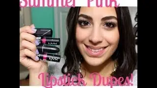 Hot Pink Lipstick Dupes for Summer ♛