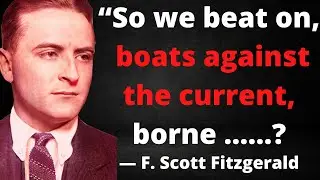 F. Scott Fitzgerald Quotes ! Best Quotes F. Scott Fitzgerald !  Quotops!