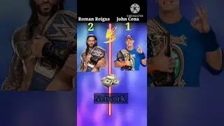 Romanreing VS Johncena❓#brainxmania #shorts