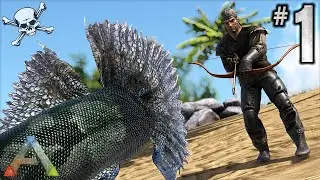 A New Adventure... HARDCORE MODE  |  Part 1  |  ARK: Survival Evolved (Hardcore Mode)