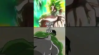 Broly vs Hulk🔥🔥🔥🔥#MARVEL#vs#DBS#HULK#vs#BROLY#shorts
