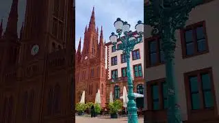 Marktkirche (Market Church) is the main Protestant church in Wiesbaden 🇩🇪 #germany #weisbaden