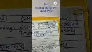 English for all competitive exams |Synonyms & Antonyms for all exams| SSC CGL CHSL GD MTS | SBI IBPS