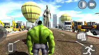 Giant 2 Zombie vs green Hulk fight || Indian bikes driving 3D || gameplay