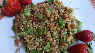 Wheat berries # salad recipe  Delicious