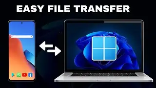 How to Transfer Files Between Android and  PC Windows 10 or 11 (Fast & Easy Method 2025!)