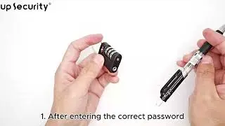 UP Security Lock 03ST | How to Reset the Combination on Your Luggage Lock?