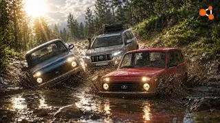The boys in Nivas staged an OFF-ROAD through the village in BeamNG DRIVE!