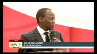 Collins Chabane's speaking at Mbulaheni Mulaudzi's funeral