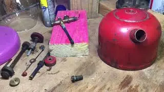 Coleman lantern and other GPA (gas pressure appliances) check valve removal solution