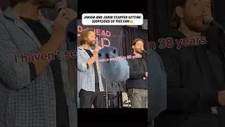 Jensen And Jared Started Getting Suspicious Of This Fan🤣 #shorts #jensenackles