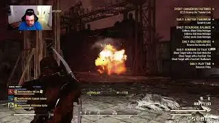Fallout 76 double xp double everything bahhhh  !   sub goal 1/5 !  !donate... | #gldf1nch on #Twitch