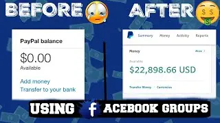 How To Make Money ONLINE Using Facebook GROUPS for FREE