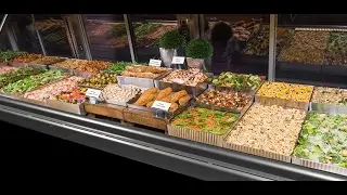 Deli Case Visual Merchandising   www.hubert.com/deli