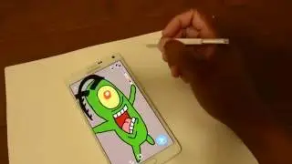 Snapchat Cartoon Drawing: Plankton