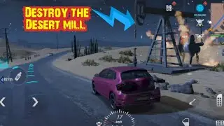 Destroy the Desert mill / Blast in city desert / Madout 2 game Play / Fast drive escape #gaming 