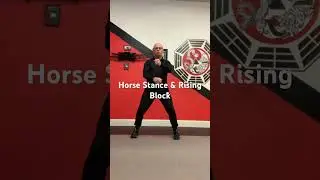 Horse Stance & Rising Block