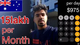 Maximum Earning in 1 Day in Australia | Indian Student Vlog | Alpha Gourav