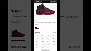 RESTOCK‼️JORDAN 12 FLU GAMES ON FOOT LOCKER & CHAMPSPPORTS AT 10AM. #shorts #airjordan #sneakers