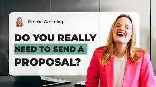 Do You Really Need to Send a Proposal?