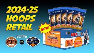 **NEW** 2024-25 NBA Hoops Basketball Retail Box 🔥 Battle vs. Big J!