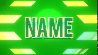 [Panzoid] Free to use green intro template!