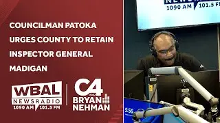 Councilman Patoka urges county to retain Inspector General Madigan