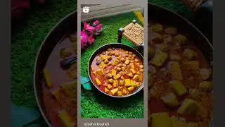 PANEER SOYABEAN - On the way🍲 #soyabean #paneer #recipes #delicious #deliciousfood #instagram #easy
