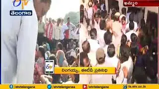 Woman Conductor Commits Suicide | Tension at Khammam Collectorate | With RTC Employees Protest