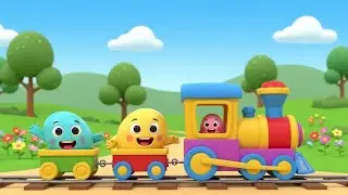 🚂🎵 Number Train Remix for Kids! | Fun Counting 123 & Baby Train Nursery Rhyme 🔢
