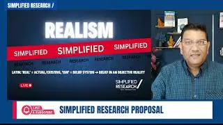 What is Realism in Research Philosophy? Research Philosophy | Simplified Research