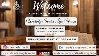Sunday Feb 01,2026 - Church of St. Bede Worship Service Live Stream