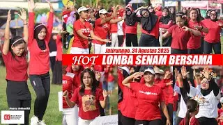 HOT LOMBA SENAM BERSAMA WARGA DESA JATIRUNGGO SEMARAK MEMERIAHKAN HUT RI KE - 80 TAHUN 2025