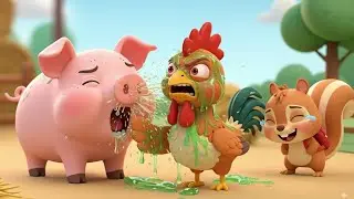 Find the Nut with the Farm Animals! 🐔 Chippy's Playhouse | Kids Songs & Nursery Rhymes