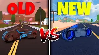 Old vs New Volt Bike | Roblox Jailbreak