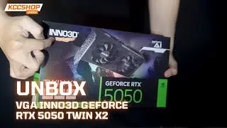 🔥 Распаковка Inno3D GeForce RTX 5050 Twin X2 &ndash; элегантная видеокарта с двумя вентиляторами!