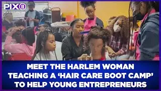 Harlem woman teaches hair care to young people