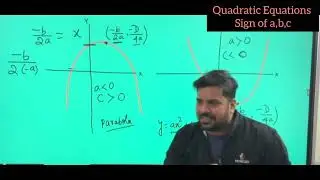 Quadratic Equations Graph and Sign of a,b,c most important Ab samajh aa jyega#maths10 #cbse2026#yt