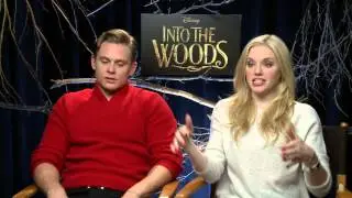 Into the woods with Prince Charming and Princess Rapunzel