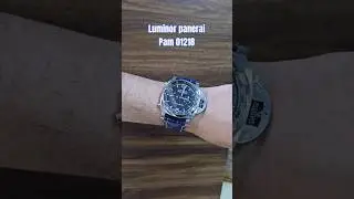 Luminor panerai chrono PAM01218 leather strap. Handmade panerai leather straps & bands #panerai