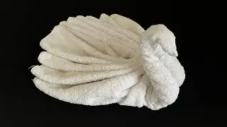 TOWEL FOLDING SWANS EASY TUTORIAL | TOWEL ANIMAL TOWEL ART