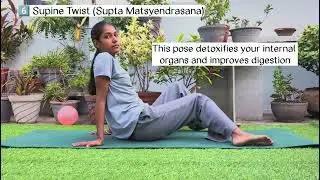 Yoga for PCOD & PCOS Relief Yoga for Beginners #youtube #shorts #motivation #youtubeshorts #yoga