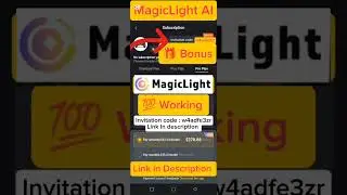 MagicLight Ai Coupon Code 100% working (All Plans 🎁) 2025 /  #shorts Magic Light Ai subscription