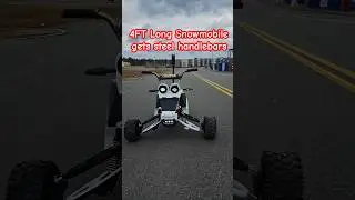 #big #3dprinted #Snowmobile #gets #steel #handlebar #upgrades #fun #tech #3d #art #design #tech #fun